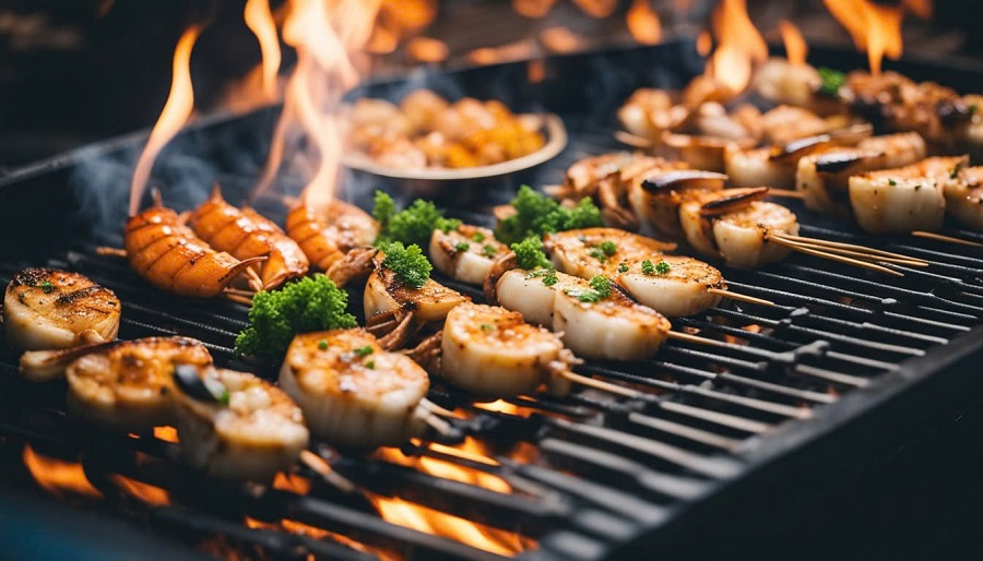 Seafood-buffet