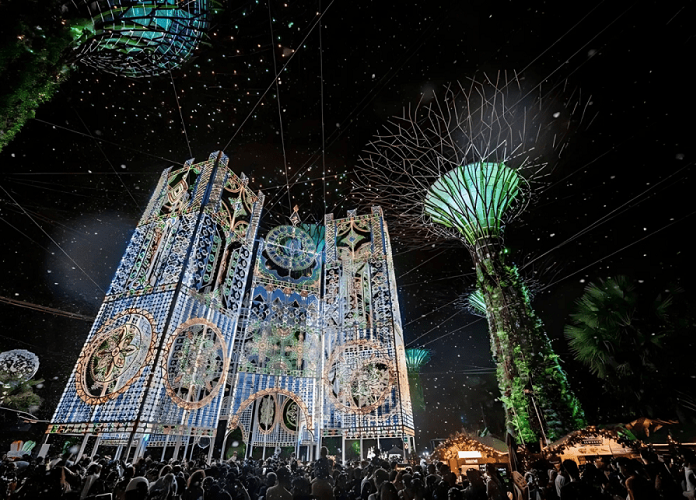 4. Christmas Wonderland - Gardens by the Bay