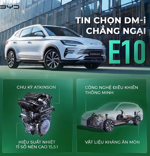 BYD x Xăng E10 1