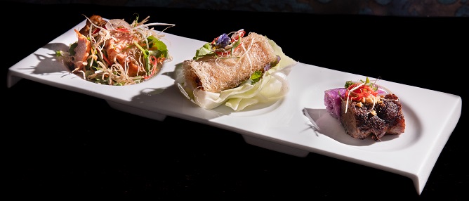 Ba món khai vị của thực đơn