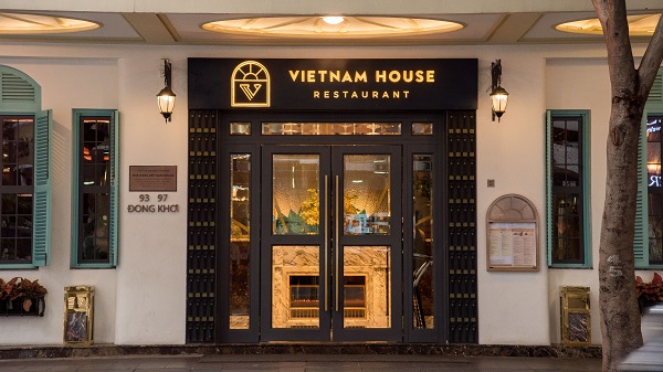 Bên ngoài nhà hàng Vietnam House