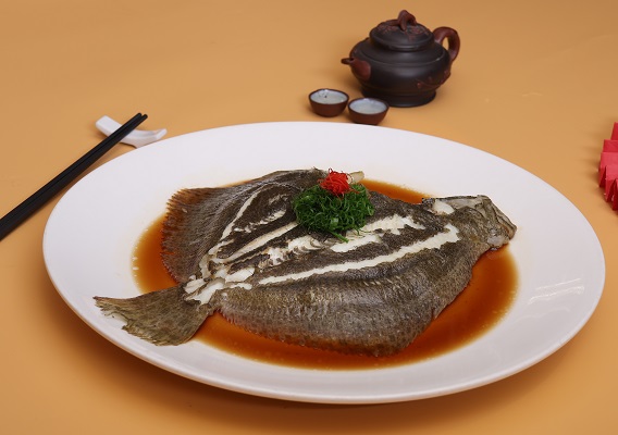 Cá Bơn Hấp Kiểu Hong Kong