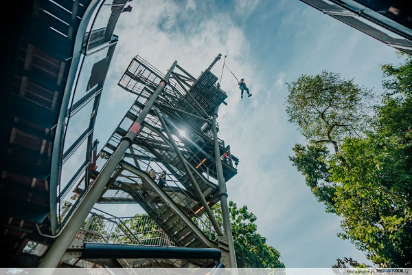 Người chơi Canopy Jump