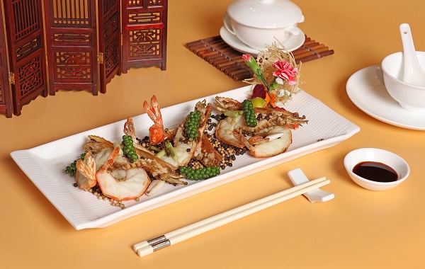 Tôm Sú Biển Tiêu Hột Đút Lò 