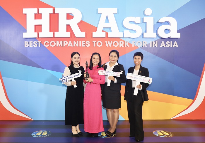 BenThanh Tourist dat giai HR Asia Awards 2024 - Noi lam viec tot nhat chau A