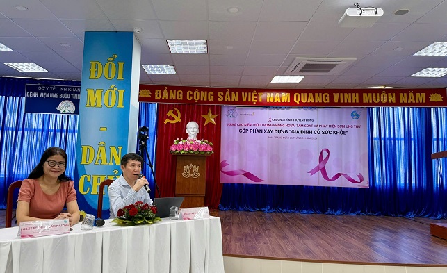 Báo cáo viên CT Truyền Thông Phòng Chống Các Bệnh Ung Thư và Ung Thư Vú 1