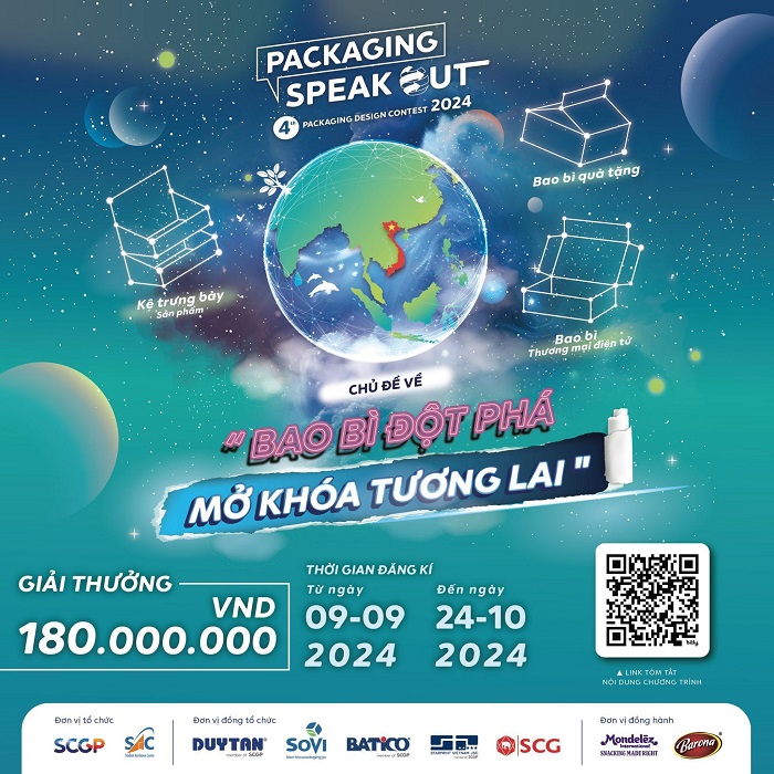 Cuộc thi Packaging Speak Out 2024 - Việt Nam với chủ đề Bao bì đột phá mở khóa tương lai