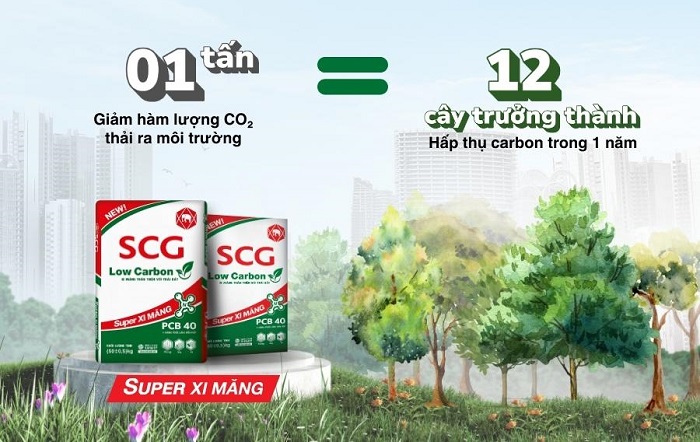 Sản phẩm xi măng carbon thấp siêu bền chặt và siêu mềm mịn được ra mắt tại thị trường Việt Nam từ tháng 6 năm nay