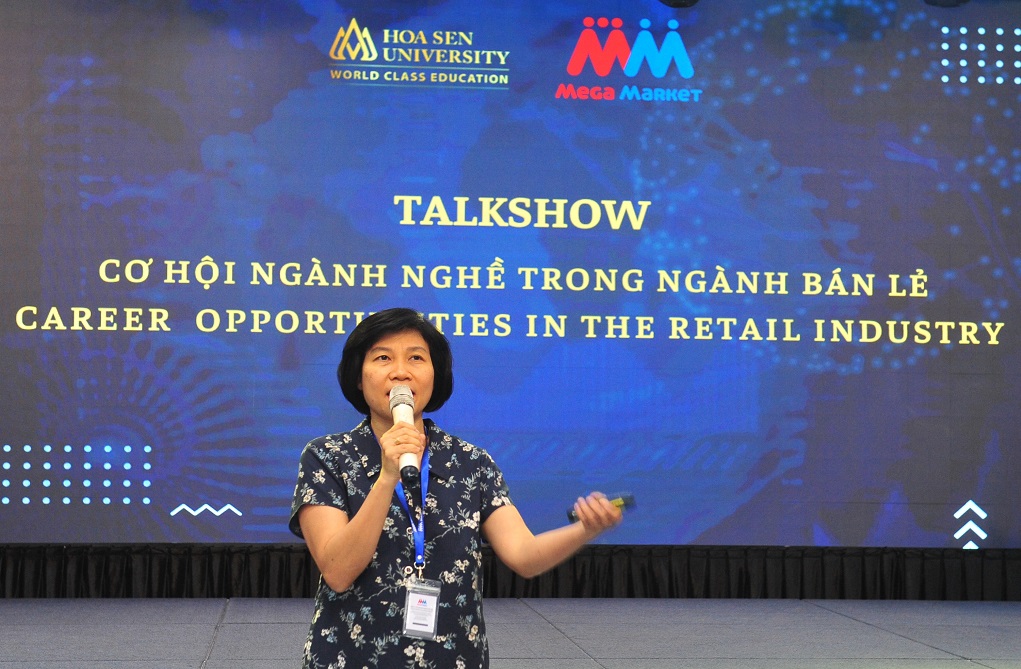 Bà Nguyễn Thị Vĩnh Thanh - GĐ Nhân Sự MM Mega Market VN