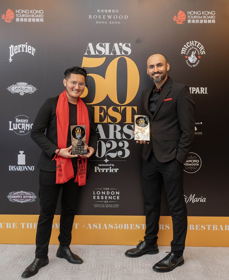 Jay Khan owner of COA in Hong Kong Right No 1 of Asias 50 Best Bars 2023 1
