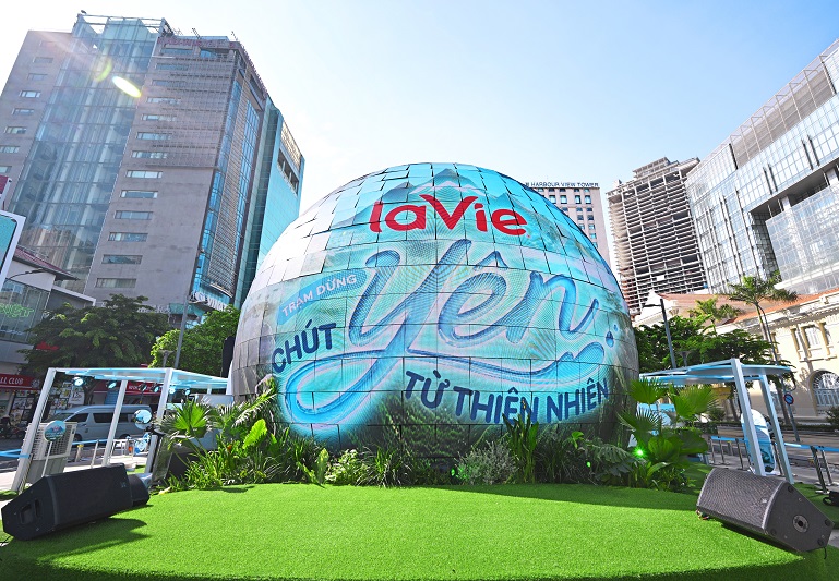 La Vie mang đến Trạm dừng Chút Yên từ Thiên nhiên kết hợp cùng 5 giác quan có quy mô lớn tại Phố đi bộ Nguyễn Huệ