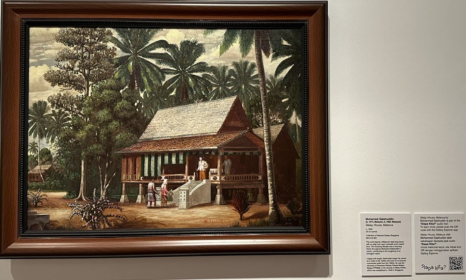 Tranh ở Bảo tàng Singapore 