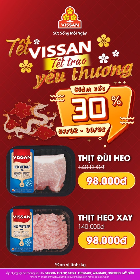 Vissan 30 Tết 2024