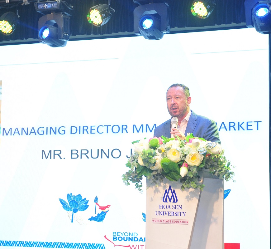Ô.Bruno Jousselin - TGĐ ĐH kiêm Thu mua Cung ứng toàn cầu của MM Mega Market