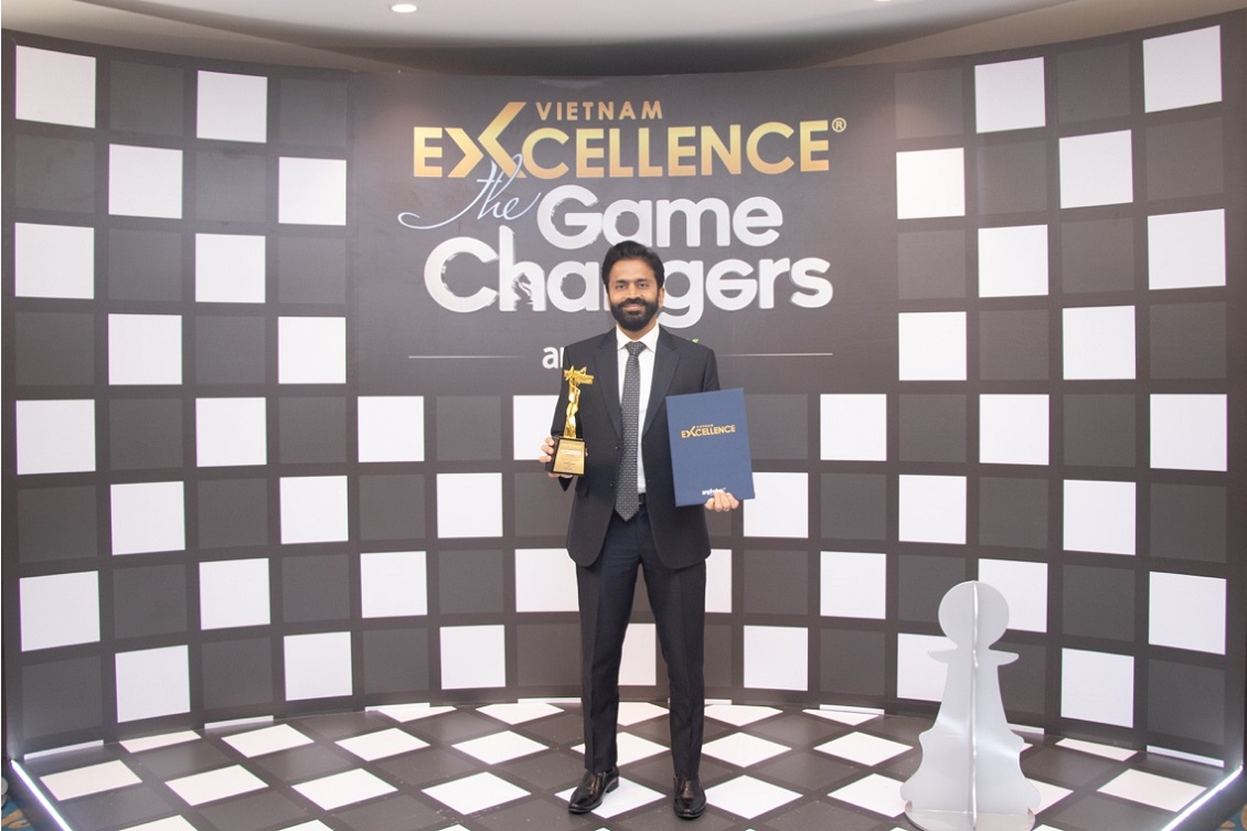 Ô.Vaibhav Bhanchawat nhận giải thưởng Lãnh đạo truyền cảm hứng - The Visionary Leader Award