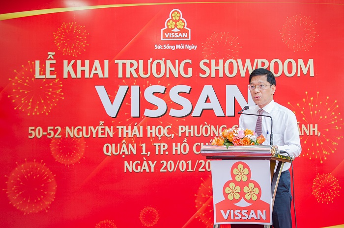Ông Lê Minh Tuấn - Tổng Giám Đốc phát biểu tại buổi lễ