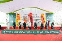 TẬP ĐO&Agrave;N KCN VIỆT NAM KHỞI C&Ocirc;NG DỰ &Aacute;N KCN AN PH&Aacute;T,  MỞ RỘNG MẠNG LƯỚI BẤT ĐỘNG SẢN C&Ocirc;NG NGHIỆP HIỆN ĐẠI KHU VỰC MIỀN BẮC